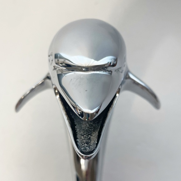 Chrome Dolphin Faucet for 3-Hole Wide Spread Deck Mount Sink READ - Picture 12 of 14